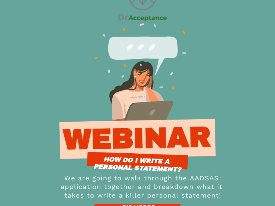 DrAcceptance AADSAS Webinar - Zoom Meeting